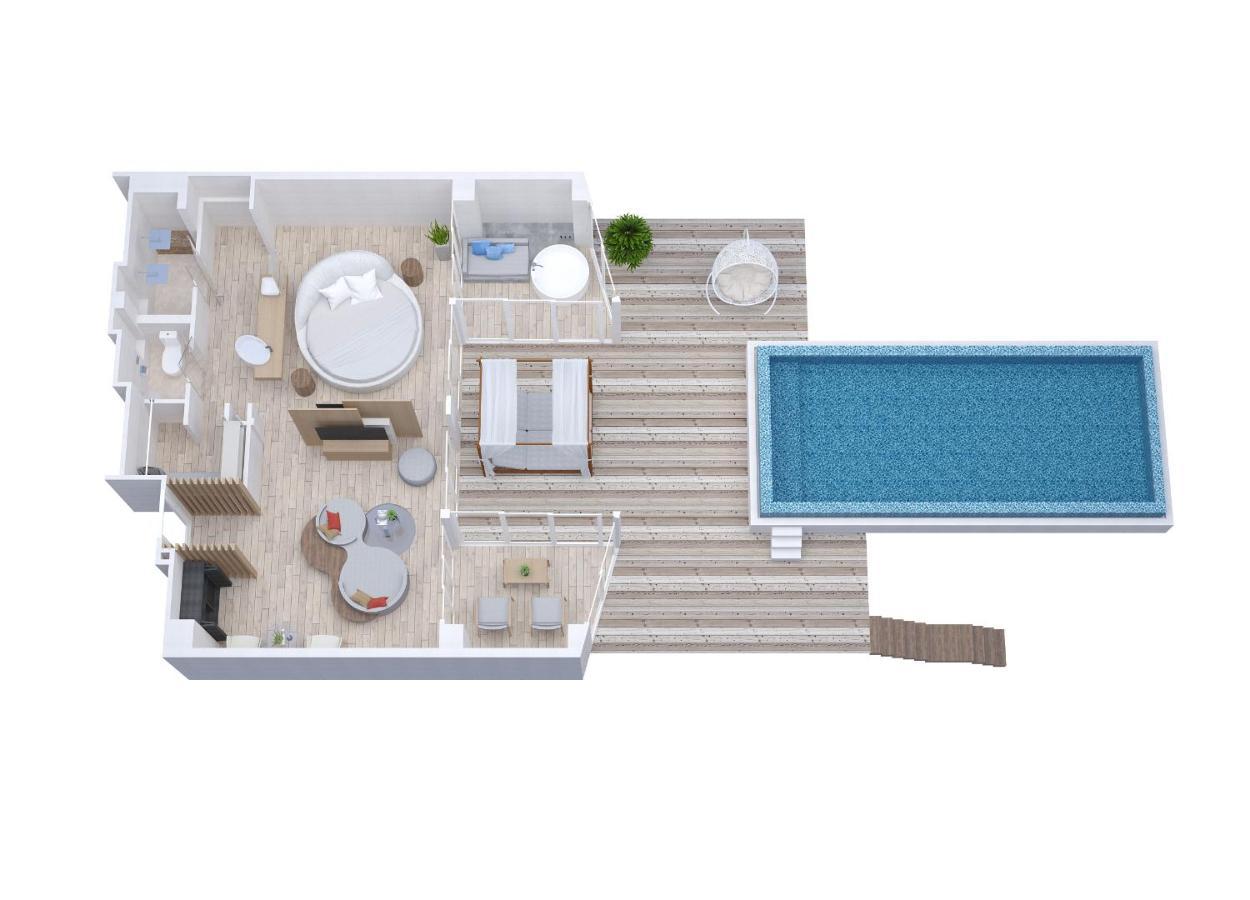 Dhidhoofinolhu Lux* South Ari Atoll Resort & Villas מראה חיצוני תמונה
